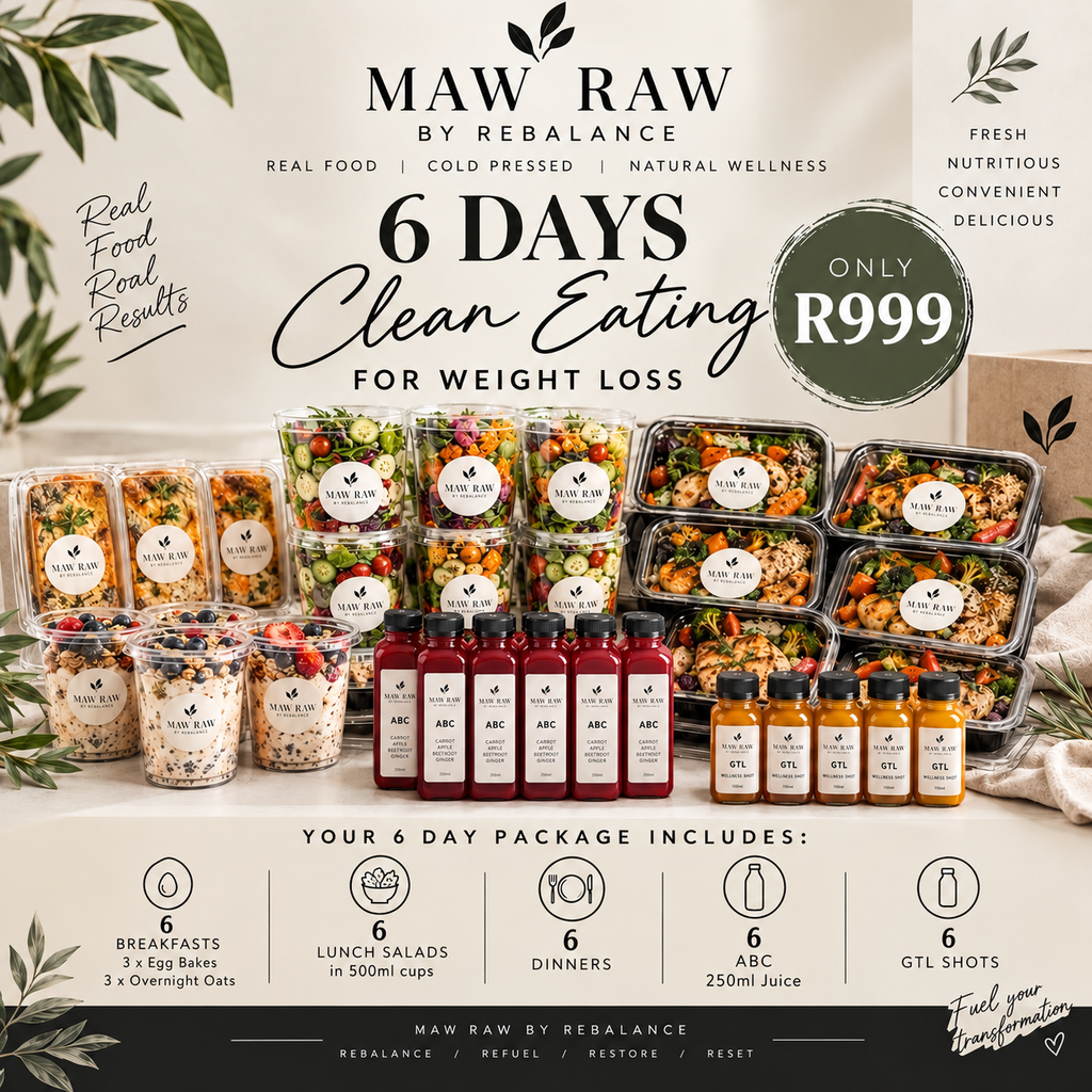 6 Day Weightloss Meal plan